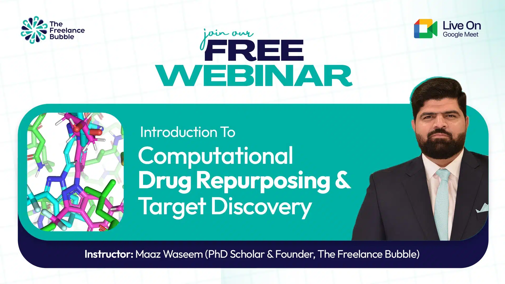 Introduction To Computational Drug Repurposing & Target Discovery – Free Webinar