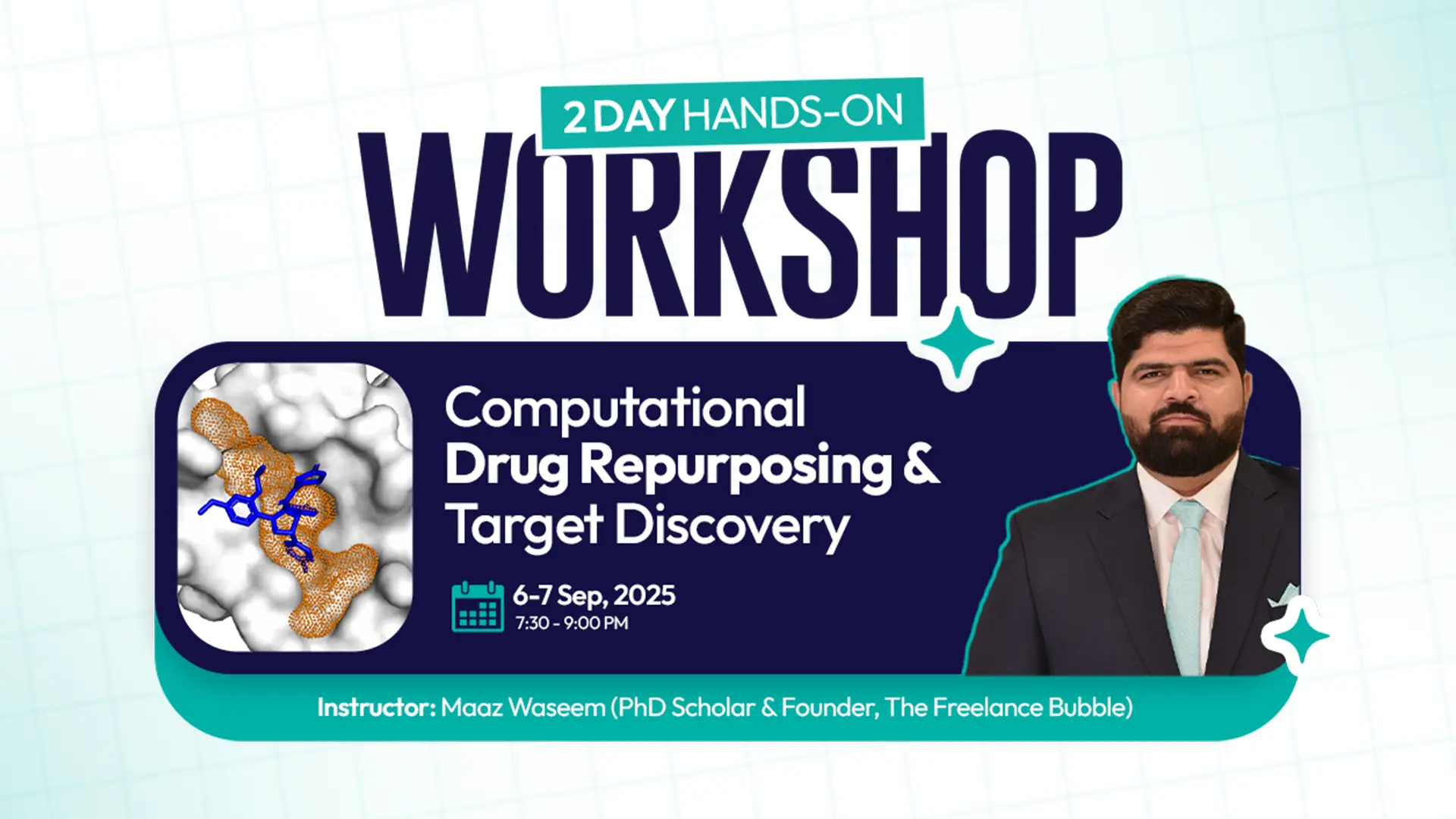 2 Day Hands-On Workshop – Computational Drug Repurposing & Target Discovery